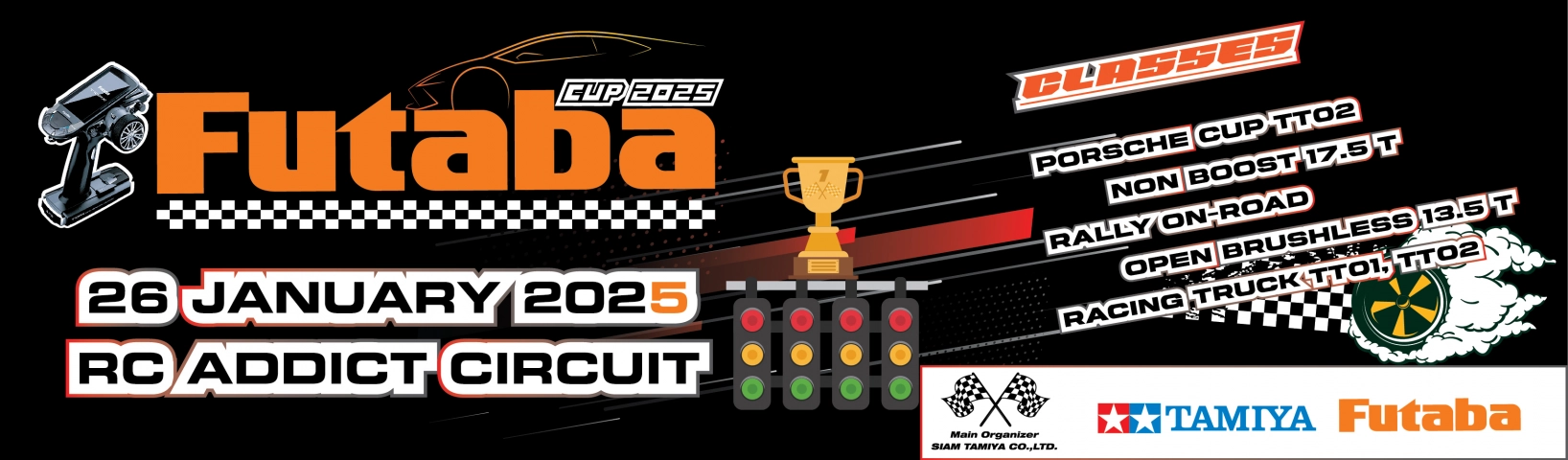 Futaba cup 2025 Technical Regulations (All regulations subject to change without prior notice)